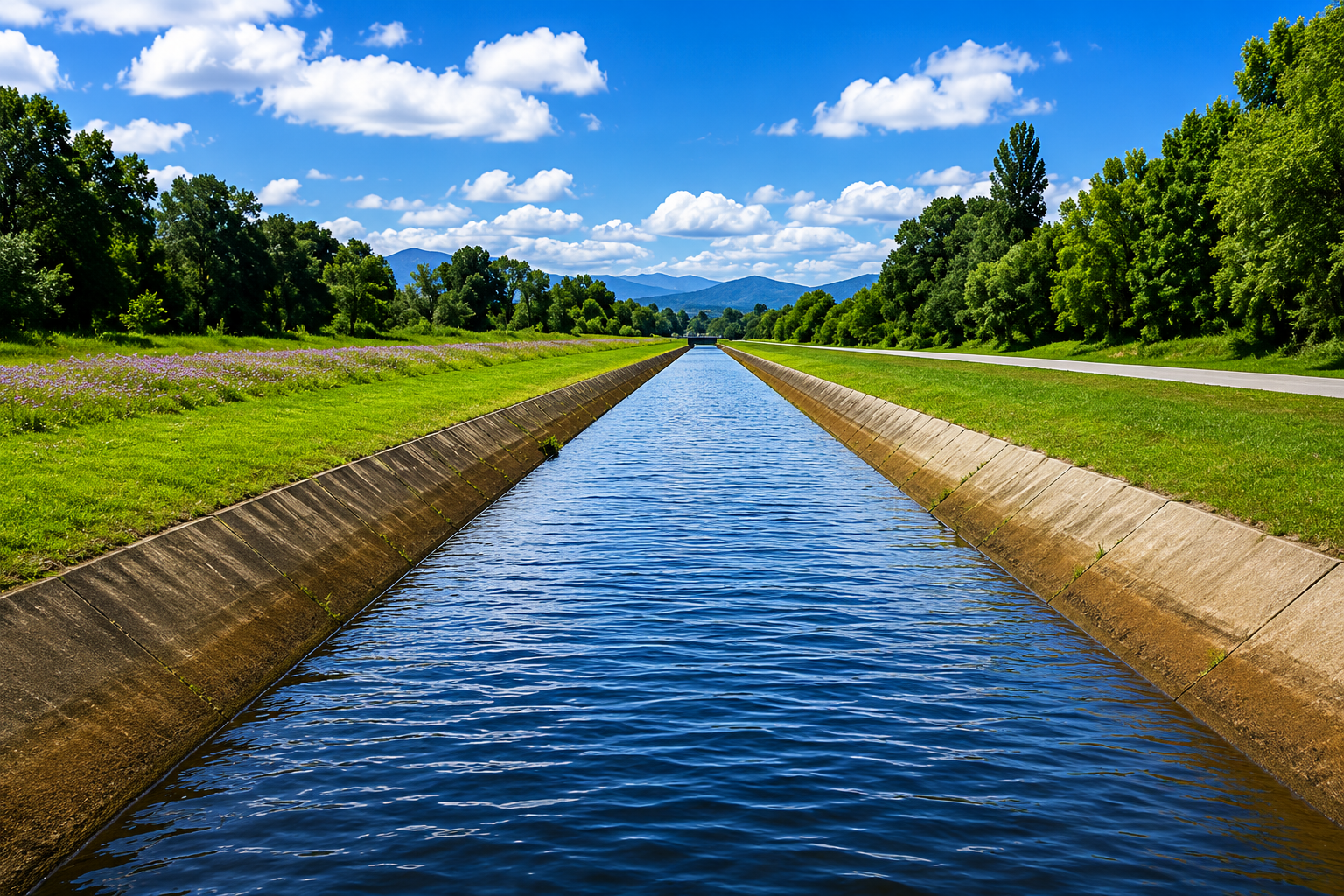 Vaalharts irrigation canal