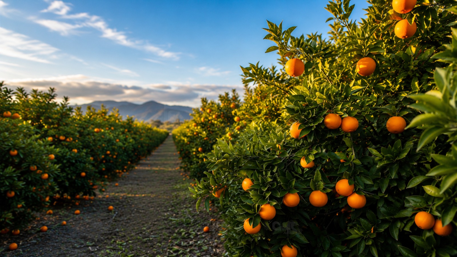 Orange farm